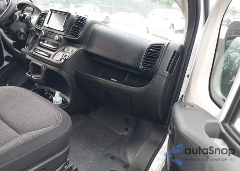 2022 Ram Promaster 3500 Cargo Van High Roof 159 Wb Ext из США, поврежденный, VIN 3C6MRVJG0NE114778